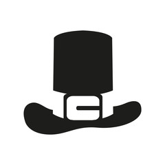 Isolated traditional irish hat