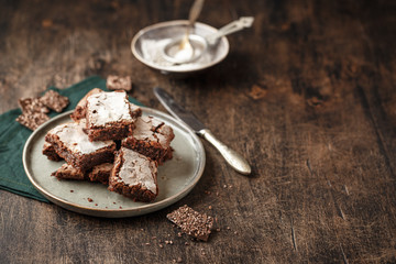 Chocolate Brownie Pie