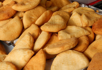 stuffed panzerotti the typical southern Italian dish