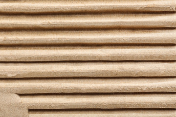 Background of brown cardboard piece