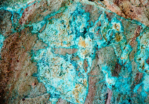 Copper and maganese sandstone from Timna, Israel