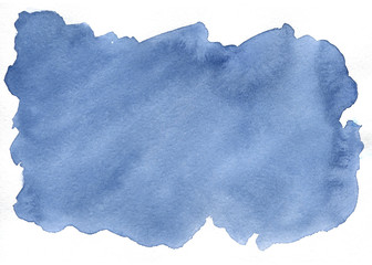 watercolor dark blue abstract background