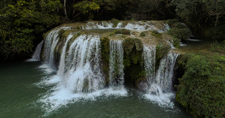 Waterfall in Bonito state of Mato Grosso