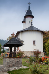 Fototapeta na wymiar Varatec Monastery, Agapi - Romania, Europe