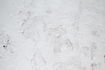 Obraz premium White plaster wall