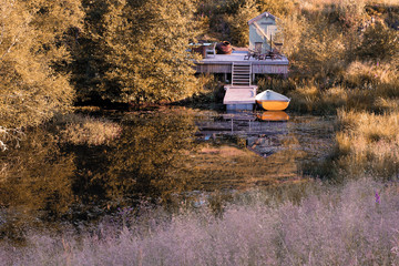 Boat on a Lake