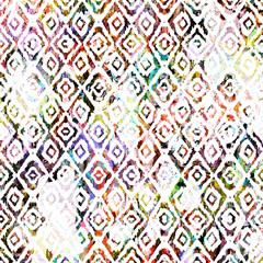 Geometry repeat pattern with texture background