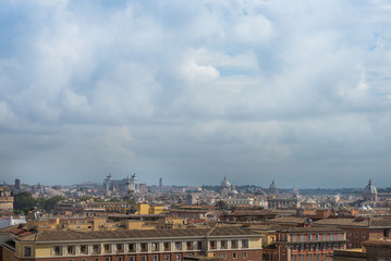 Fototapeta premium Rome. Italy10.19.2015.Panoramic view of Rome from the Vatican