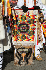 Moscow Maslenitsa Festival, Russia. Traditional national celebration in folk style. Slavic...