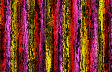 Obraz premium abstract colored paint stripes