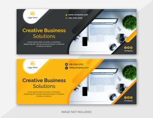 Corporate Business Facebook Cover Banner	