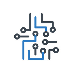 Obraz premium electronic