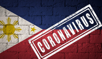 Obraz premium Flag of the Philippines with original proportions.