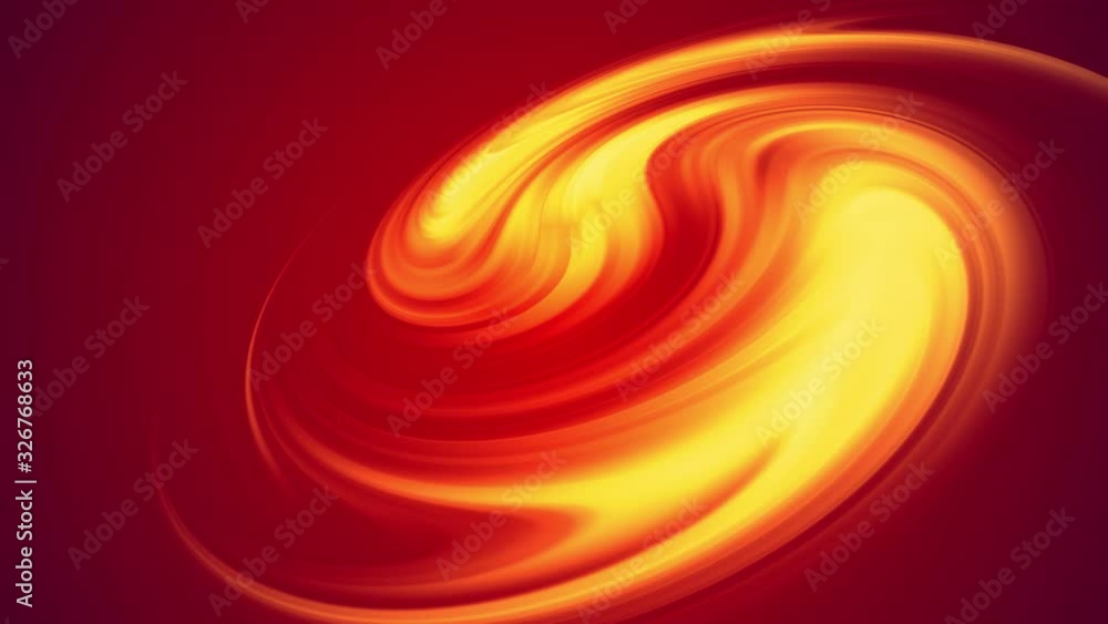 Poster abstract mixing gradient of bright red yellow orange colors changes slowly and cyclically like liqui