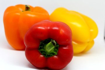 Des piments colorés