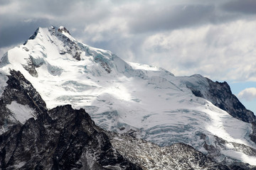 alps in winter