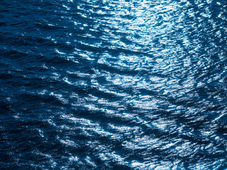water ripples blue