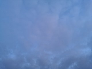 blue sky with clouds