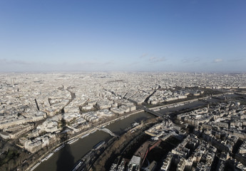 view of paris from the tower
