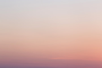 view of clear sky before sunrise