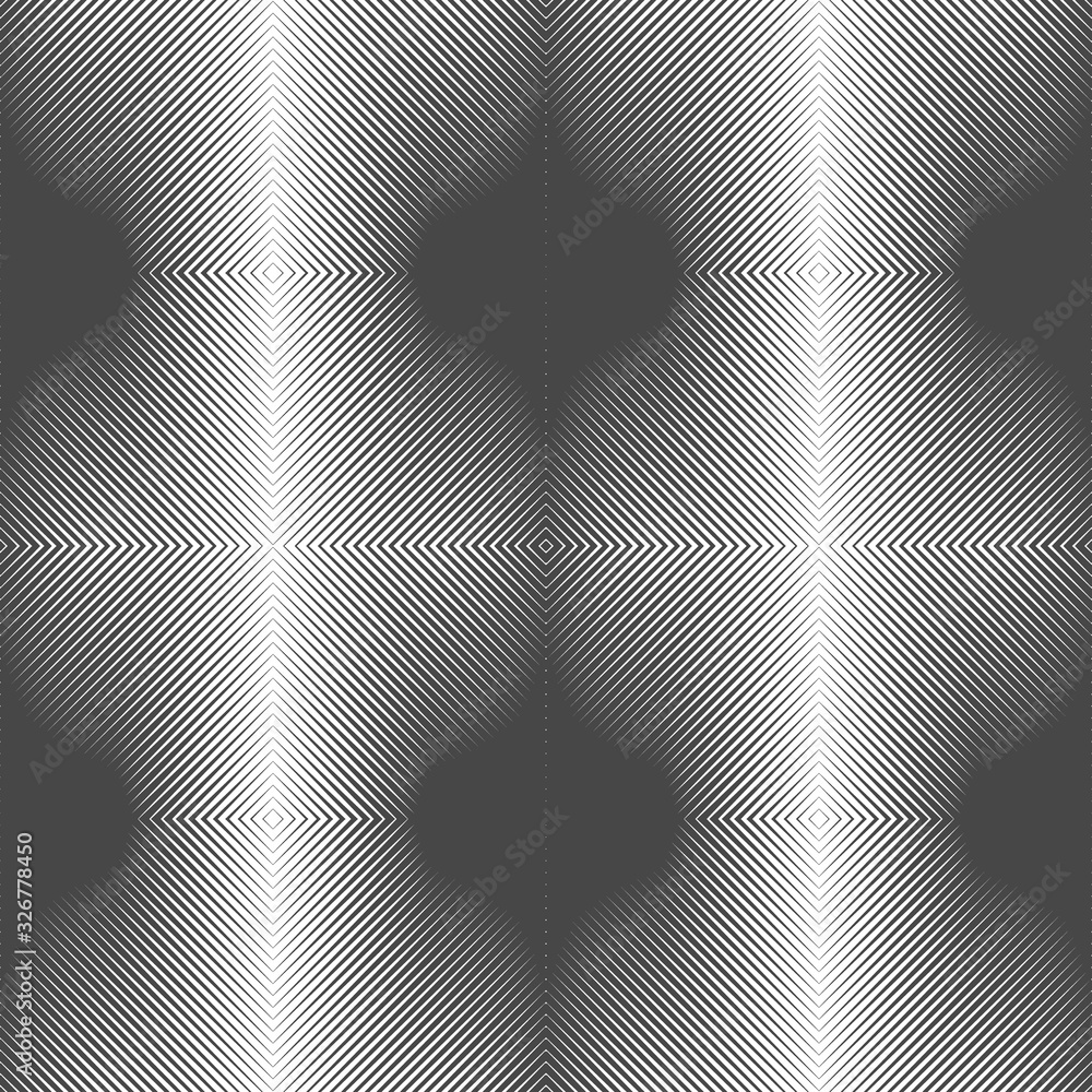 Poster abstract seamless pattern with geometric texture. pattern of repeating symmetrical shapes.