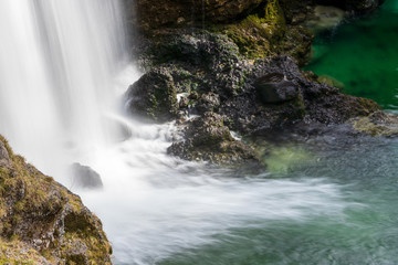 Traunfall Wasserfälle in Steyrermühl/Roitham Oberösterreich
