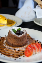 postre de zarzamora
