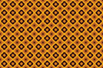 Seamless pattern with abstract geomatric vector