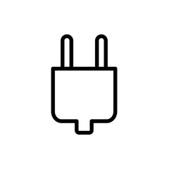 plug icon vector template