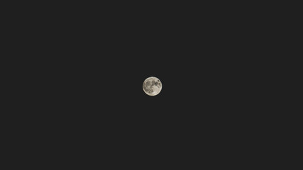 Full moon - Black & White