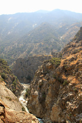 Kings canyon in California, USA