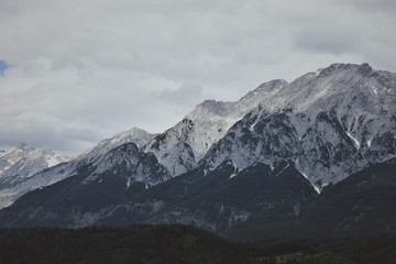 Fototapeta na wymiar Photo of the alps in Austria