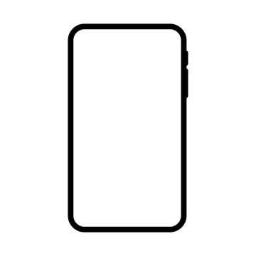 smart phone icon vector template