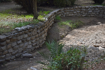 Meandering Rock Wall