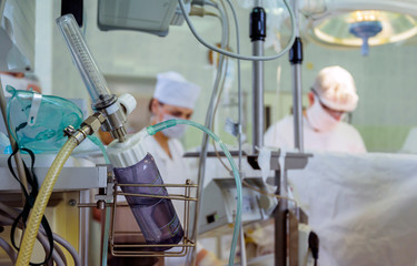 operation, joint replacement doctors, surgeon, hands, tools, equipment