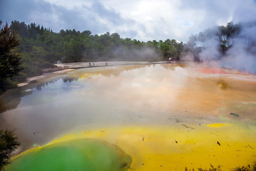The unique geothermal area