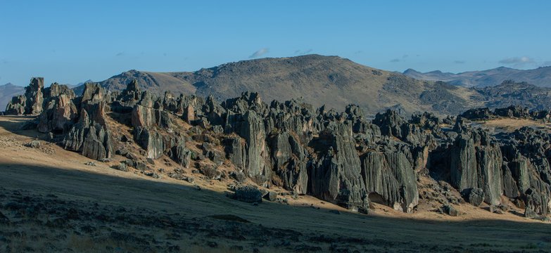 Bosque de peidras. City of Rocks. Peru. Jatun de Machay. 