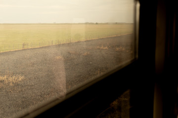 ventana de tren