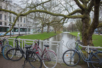 Obraz premium rotterdam cityscape