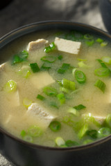 Healthy Japanese Tofu Miso Soup