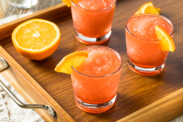 Boozy Frozen Negroni Slushy