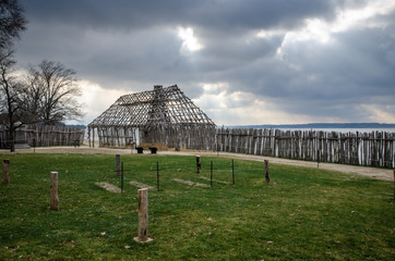 Jamestown is a historic site in east Virginia. The first permanent English settlement in North America