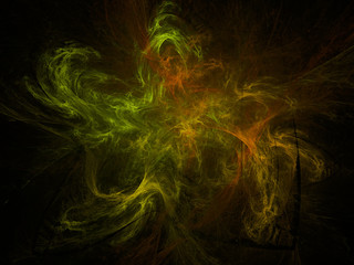 surreal futuristic digital 3d design art abstract background fractal illustration for meditation and decoration wallpaper