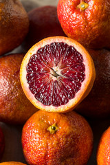 Raw Organic Red Blood Oranges