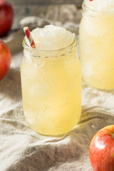 Boozy Frozen Hard Cider Slushy
