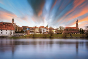 Straubing | Stadt | Gäuboden | Schloßbrücke | Herzogschloß | Donau | Niederbayern | Agnes-Bernauer
