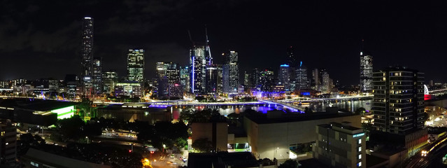 Southbank Lights Brisbane 