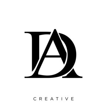 D&A Logo Design Lettering A-z Calligraphy Logo Swash Font Name Logo Simple  Minimal Logo DA Letter Initial Logo DA Wedding Logo - Etsy Denmark