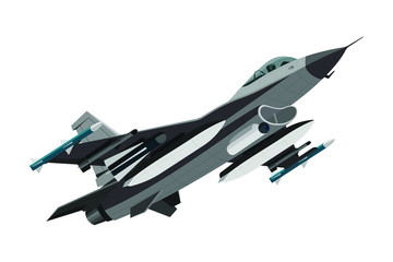 Military aircraft fighter 