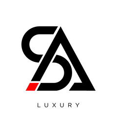 sa logo design vector icon